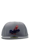 Gorra Los Angeles Dodgers Gris
