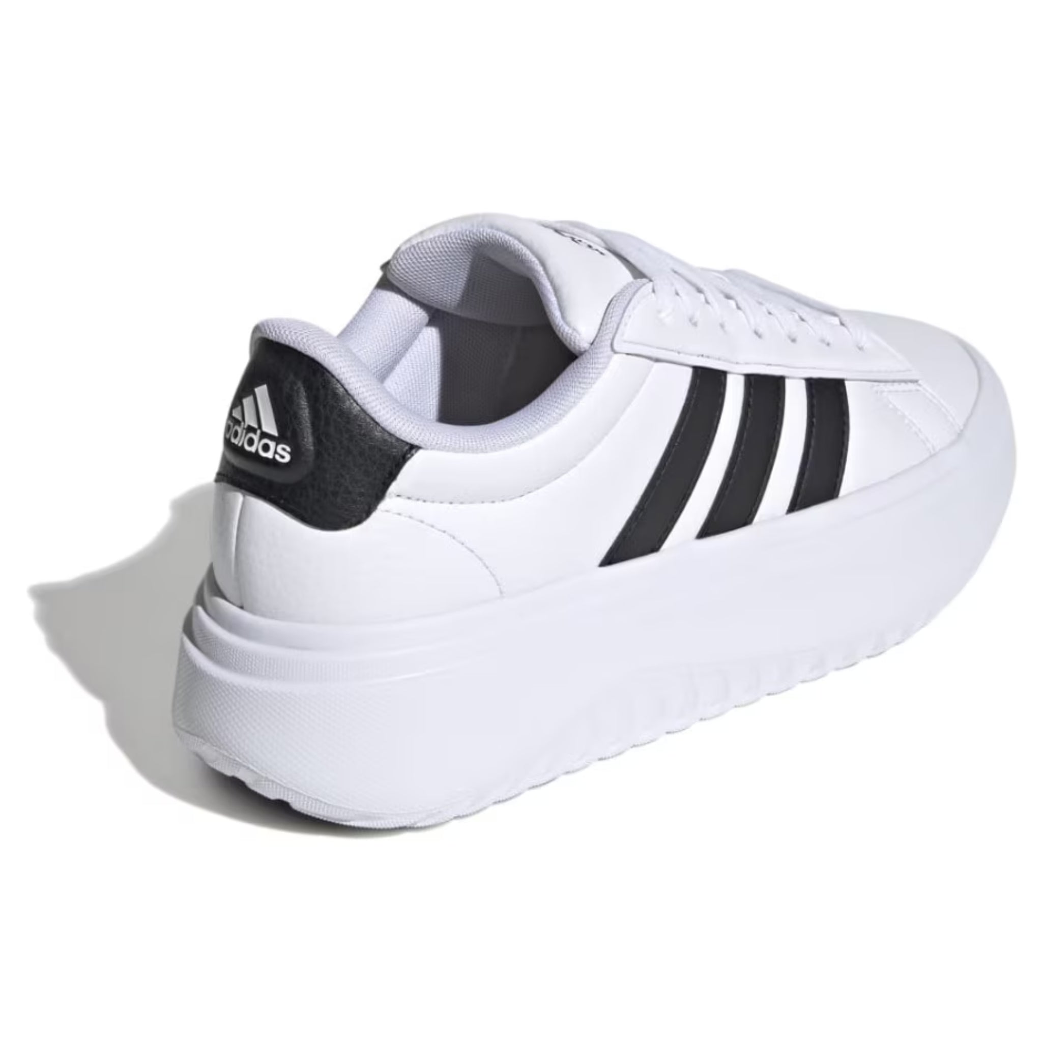 Adidas Grand Court Platform Blanco/Negro